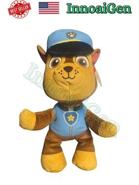 Ty Beanie Baby Chase PAW Patrol Plush 6" Police Dog German Shepherd Tag 2024